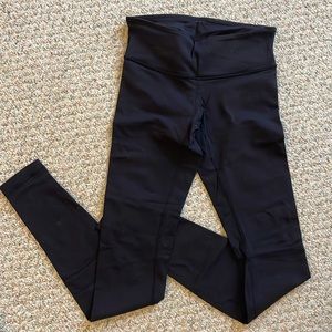Lululemon Wunder Under, 28”, Black, Sz 4